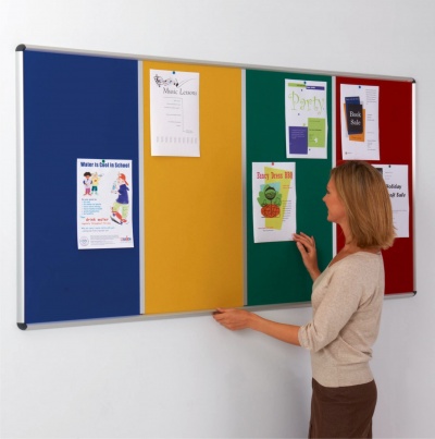 shield multi bank notice boards signs for churches