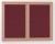 Eco Friendly Wood Frame Light Oak Notice Board