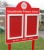 Two Door Superior External Church Notice Board