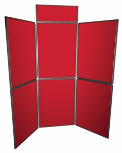 6 Panel Freestanding Display System - Signs for Churches