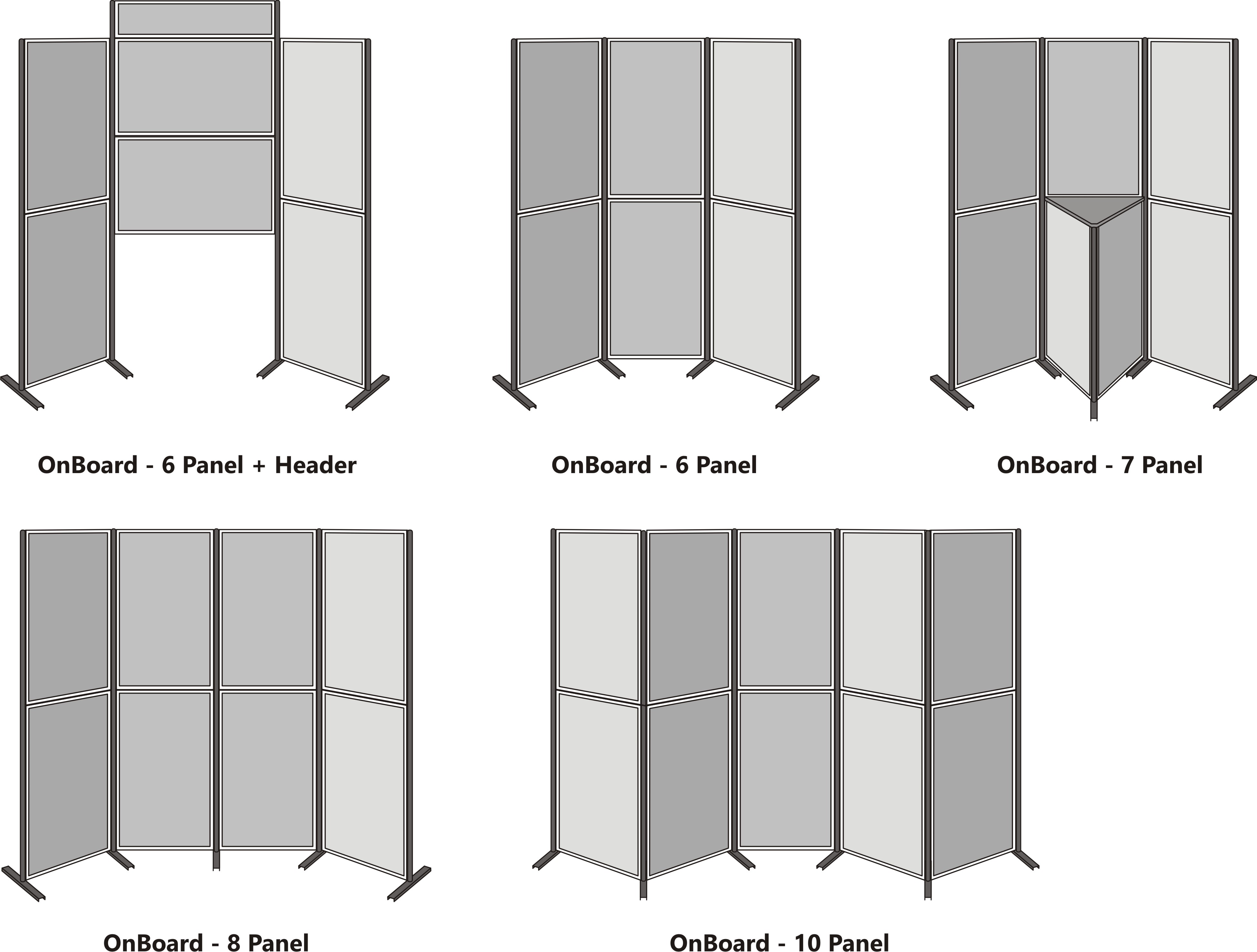 OnBoard Expandable Display System - Signs for Churches