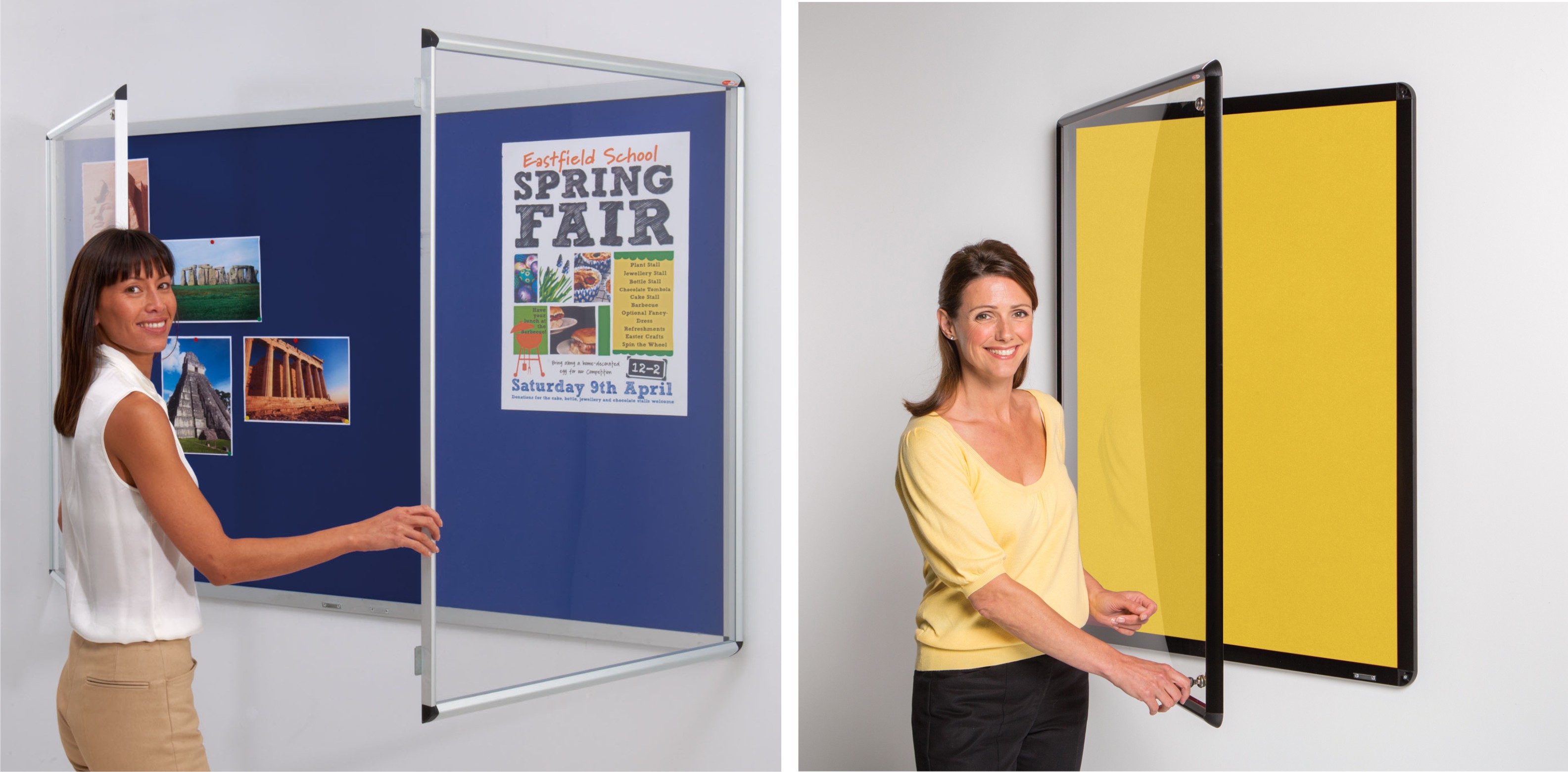 Resist-A-Flame Shield Tamperproof Noticeboards - Signs for Churches