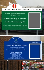 Church Notice Boards - Signs for Churches